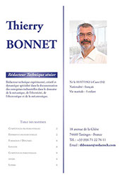 CV 4 pages Thierry Bonnet