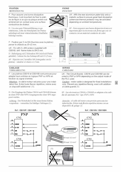 Automatisme pour convoyeur