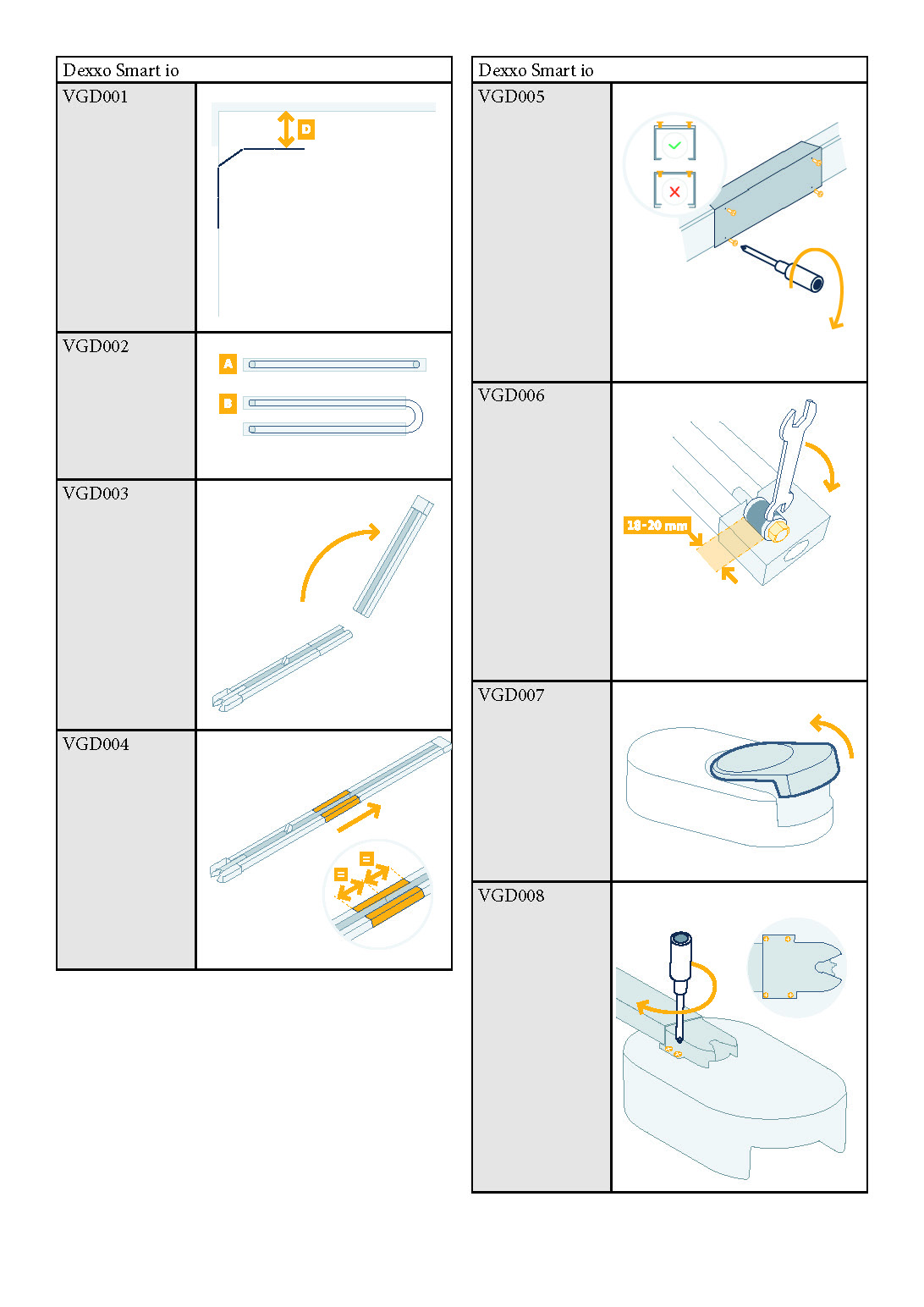 Illustrations simplifiées